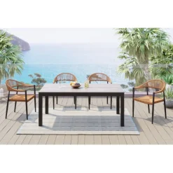 Outdoor Set Sorento bleu (5-pcs)