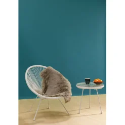 Peau de mouton Heidi gris 65x85cm
