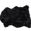 Peau de mouton Heidi noir 60x85cm