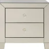 Petite commode Luxury Pearl 2-tiroirs