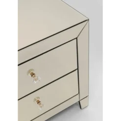 Petite commode Luxury Pearl 2-tiroirs