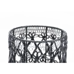 Photophore Hayat noir 15cm
