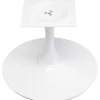 Pied de table basse Schickeria blanc Ø60cm