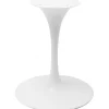 Pied de table Invitation blanc Ø60cm