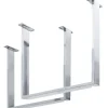 Piètement de table Tavola chromé (2 pcs)