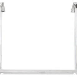 Piètement de table Tavola chromé (2 pcs)