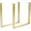 Piètement de table Tavola laiton (2 pcs)
