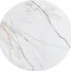 Plateau de table Invitation rond Ceramic blanc Ø1