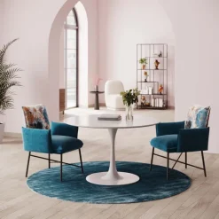 Plateau de table Invitation rond blanc Ø120cm