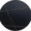 Plateau de table Invitation rond Ceramic noir Ø90c