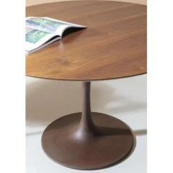 Plateau de table Invitation rond noyer Ø120cm