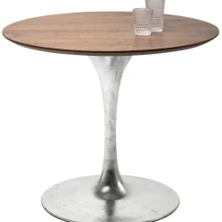 Plateau de table Invitation rond noyer Ø90cm