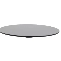 plateau de table Schickeria noir Ø110cm