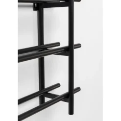 Porte-bouteilles Cape Town noir 80x34cm