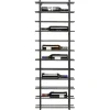Porte-bouteilles Cape Town noir 45x136cm