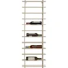 Porte-bouteilles Cape Town gris clair 45x136cm