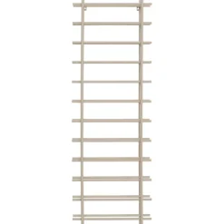 Porte-bouteilles Cape Town gris clair 45x136cm