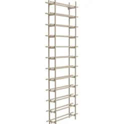 Porte-bouteilles Cape Town gris clair 45x136cm
