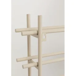 Porte-bouteilles Cape Town gris clair 45x136cm