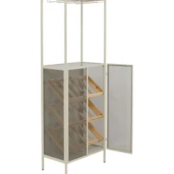 Porte-bouteilles Porto Bar greige 60x170cm