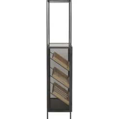 Porte-bouteilles Porto Bar noir 60x170cm