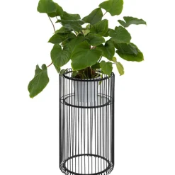 Porte-plantes Wire noir 70cm