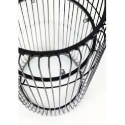 Porte-plantes Wire noir 70cm