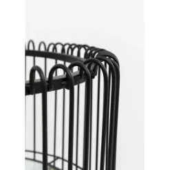 Porte-plantes Wire noir 70cm