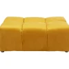 Pouf Belami velours ambre