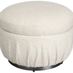 Pouf Nube bouclé Ø56cm