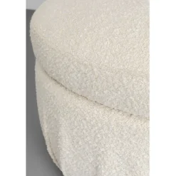 Pouf Nube bouclé Ø56cm