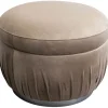 Pouf Nube gris Ø56cm