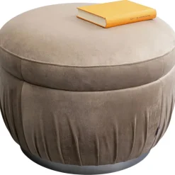 Pouf Nube gris Ø56cm
