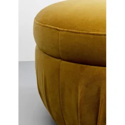 Pouf Nube jaune Ø56cm