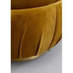 Pouf Nube jaune Ø56cm