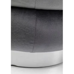 Pouf Sandwich gris Ø45cm