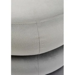 Pouf Sandwich gris Ø45cm