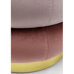 Pouf Sandwich mauve Ø45cm