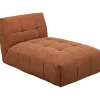 Recamière Boogie marron 147cm