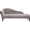 Recamière Desire gris argenté