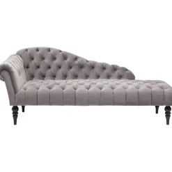Recamière Desire gris argenté