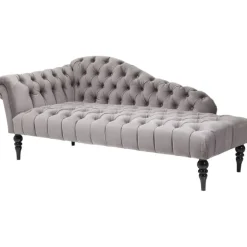 Recamière Desire gris argenté