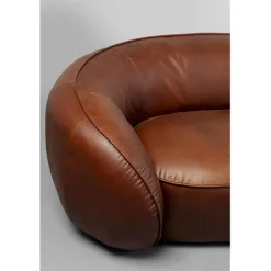 Recamière Wonder cuir marron 250cm