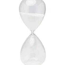 Sablier Timer blanc 45cm