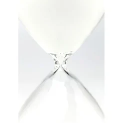 Sablier Timer blanc 45cm