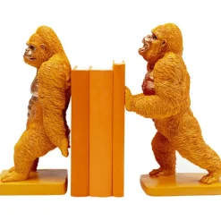 Serre-livres Gorilla orange (2/set)