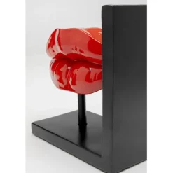 Serre-livres Lips rouge (2/Set)