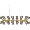 Suspension Atomic Balls laiton 140cm