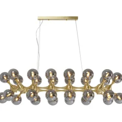 Suspension Atomic Balls laiton 140cm