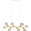 Suspension Atomic Balls laiton 190cm